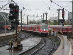 A DeutchBanh train led by the control cab